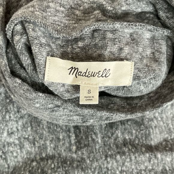 Madewell Women’s Turtleneck Bodysuit- Size S - Grey - Picture 3 of 4